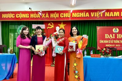 Đại hội Công Đoàn cơ sở trường THCS Quảng Phú nhiệm kỳ 2023-2028